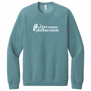 Philharmonic Blue Sponge Fleece Crewneck