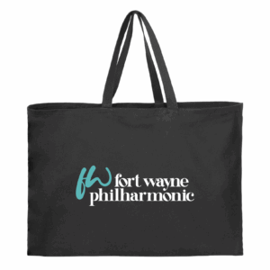 Philharmonic Twill Jumbo Tote