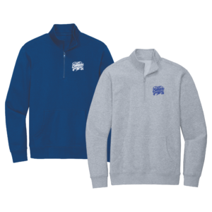 VIT Fleece Lady Chargers Flag Football 1/4 Zip