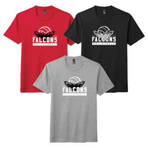 Falcons Volleyball Tri Tee