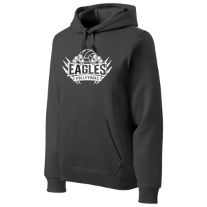Volleyball Pullover Hooded Sweatshirt
