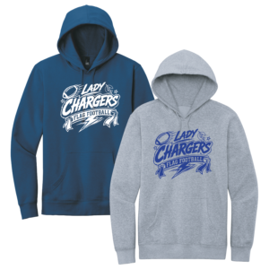 VIT Fleece Lady Chargers Flag Football Hoodie
