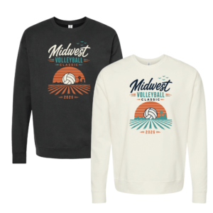 Volleyball Cornfield Fleece Crewneck