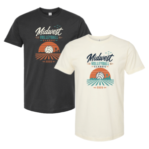Volleyball Cornfield Jersey Tee