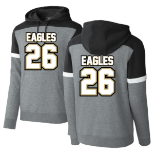 Custom Player Fleece Colorblock Hoodie