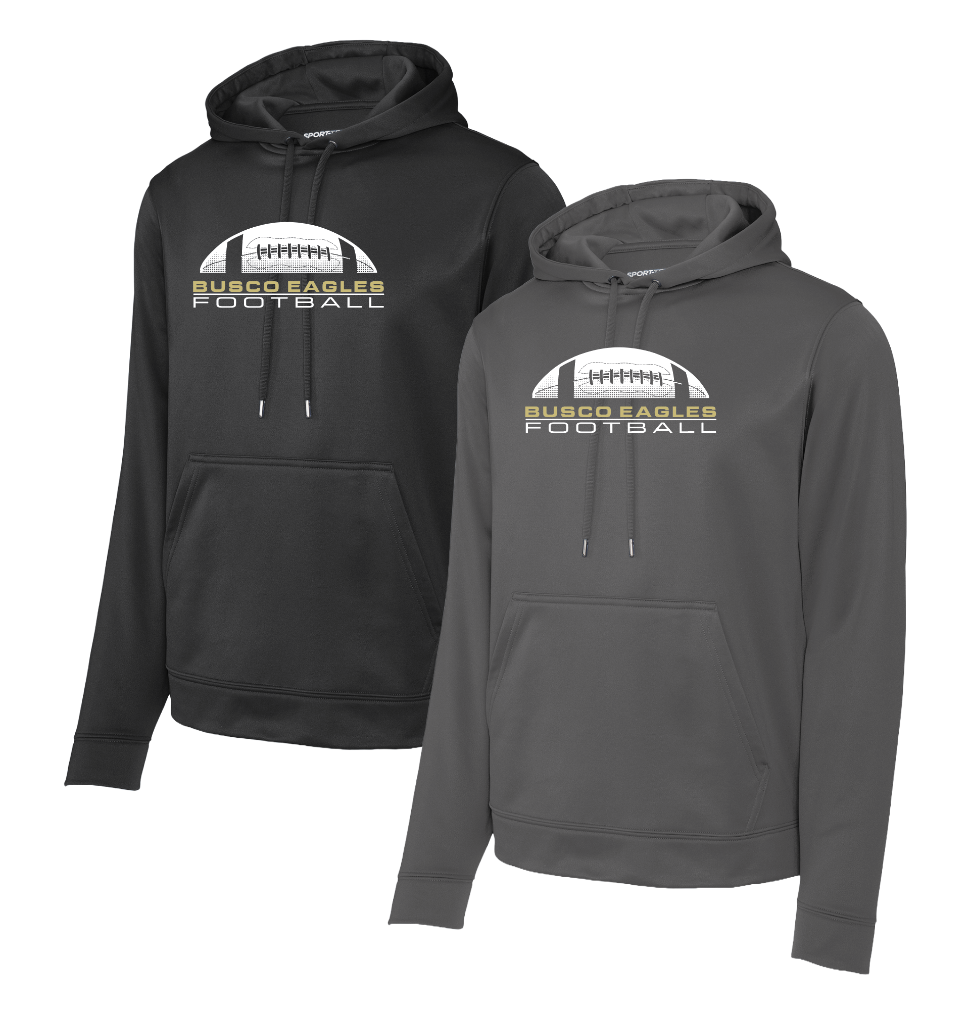 Busco Eagles Football Sport-Wick Hoodie